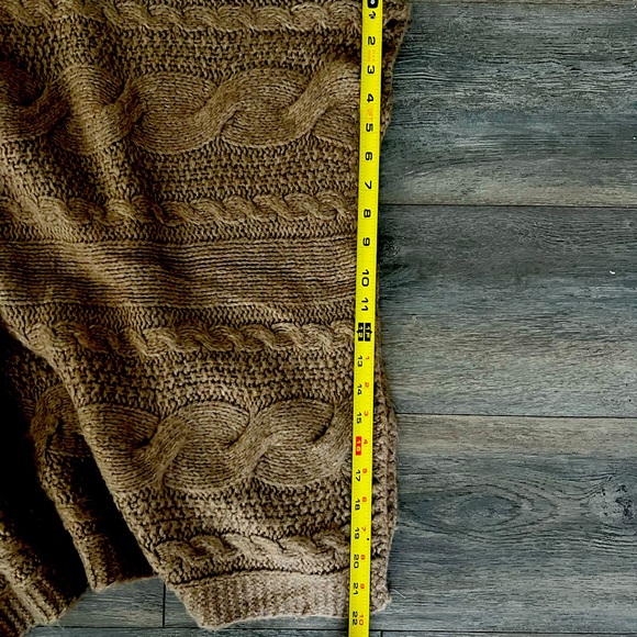 Anthropology Cable Knit Poncho - Picture 2 of 6